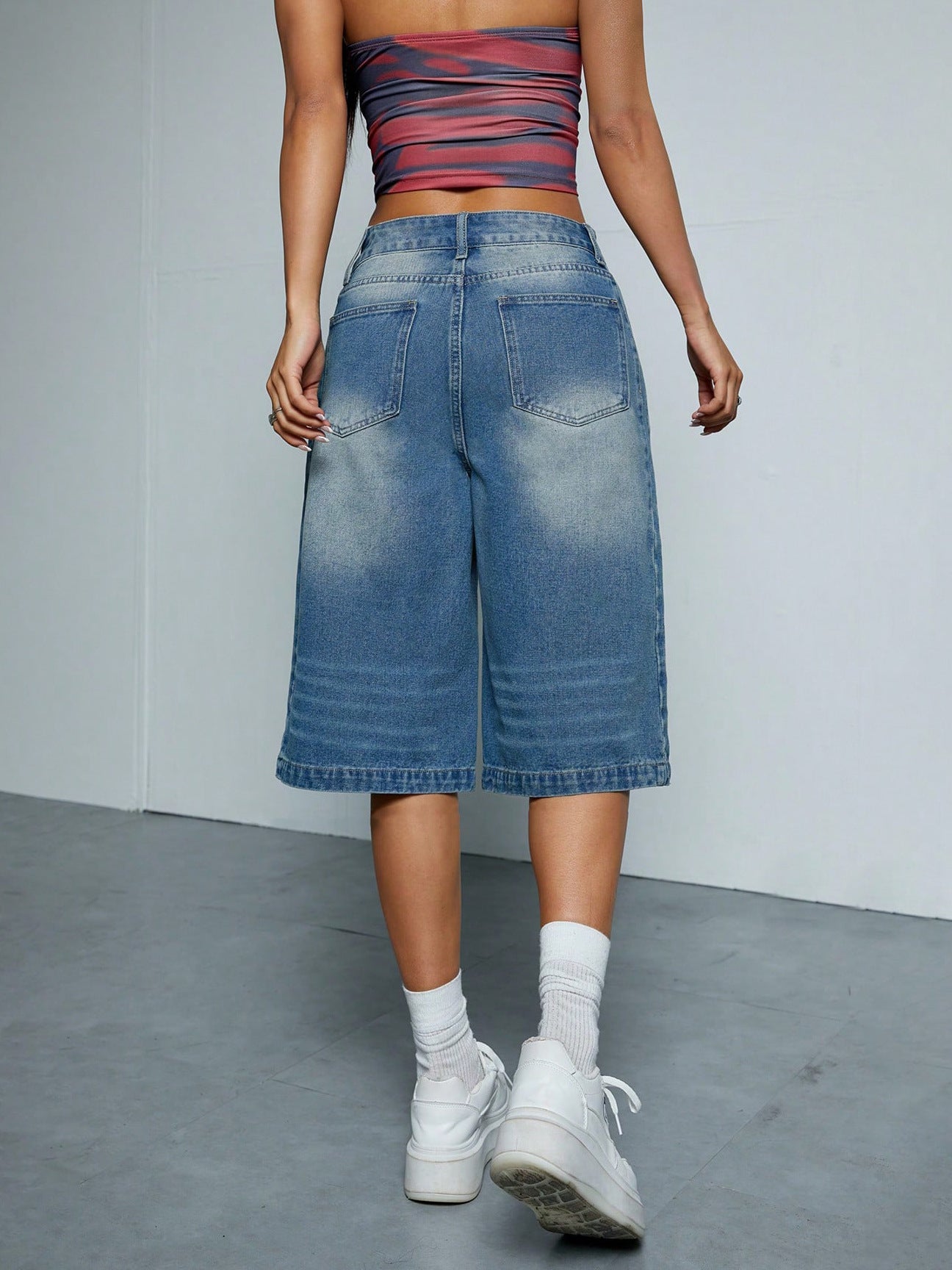 Astroscopes Stellar Line Denim Shorts
