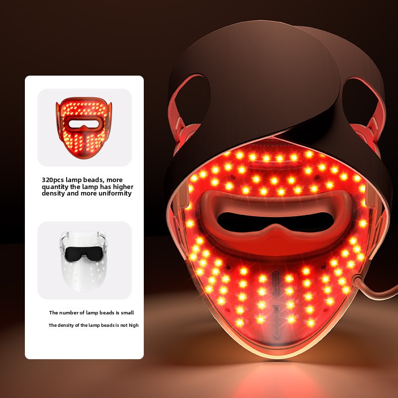 ?GlowPro LED Facial Mask ? Handheld Light Therapy for Radiant Skin & Anti-Aging?