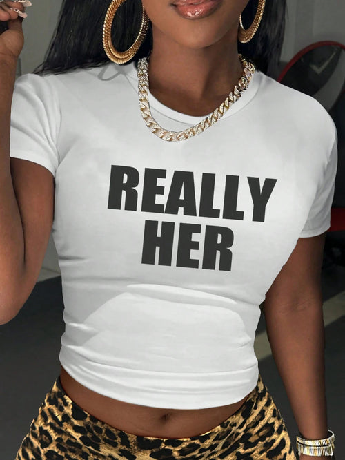 Aura Truth Cropped Tee