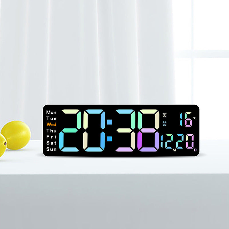 AuraGlow LED Wall Clock